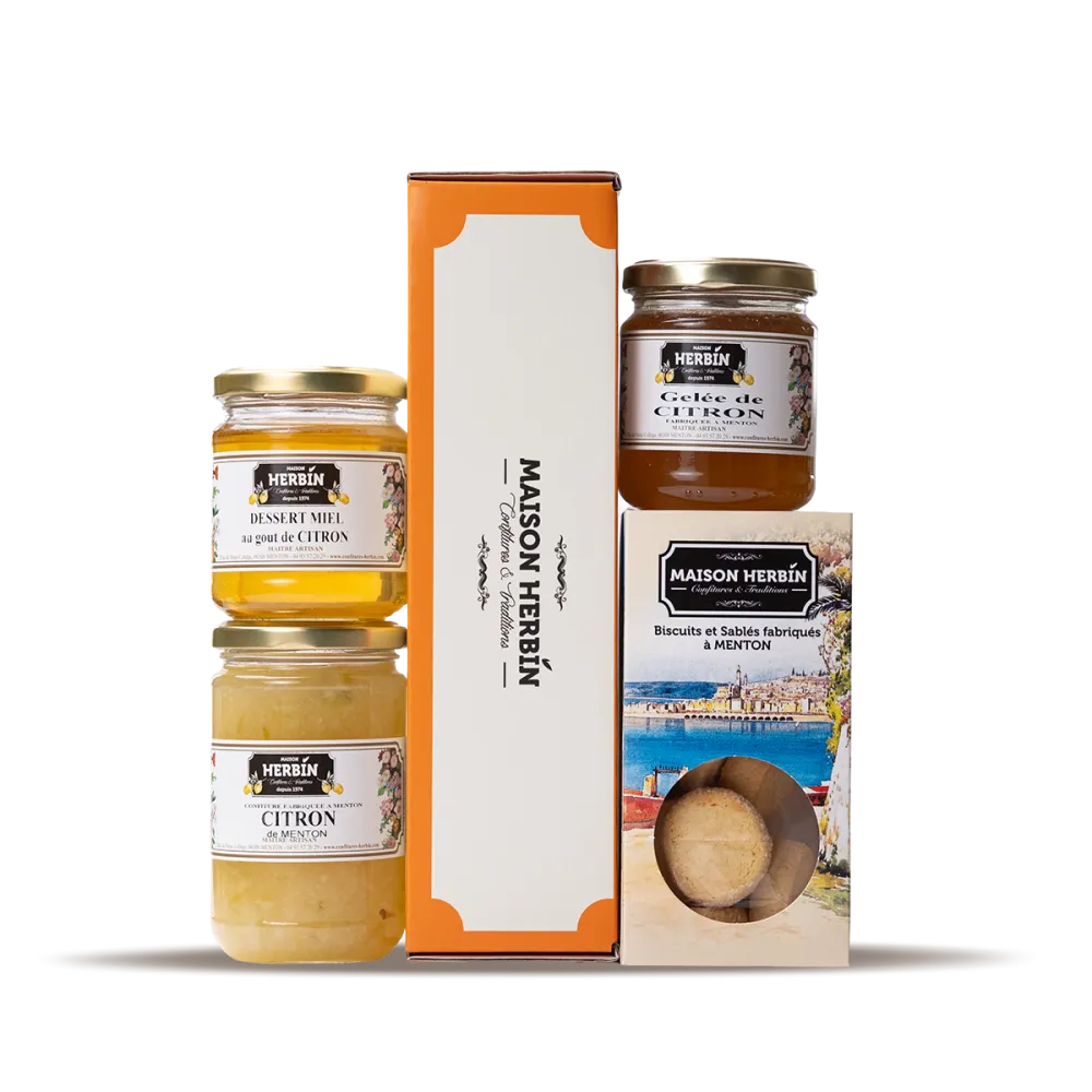 Menton Lemon Essentials Gift Box | Maison Herbin