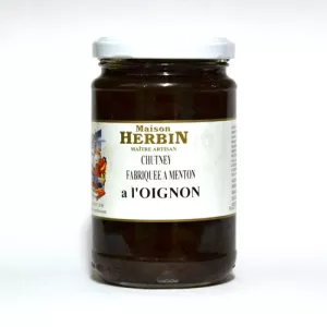Chutney à l'oignons - Fabrication maison Herbin
