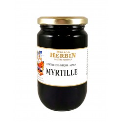 Confiture Artisanale de Myrtille - Maison Herbin