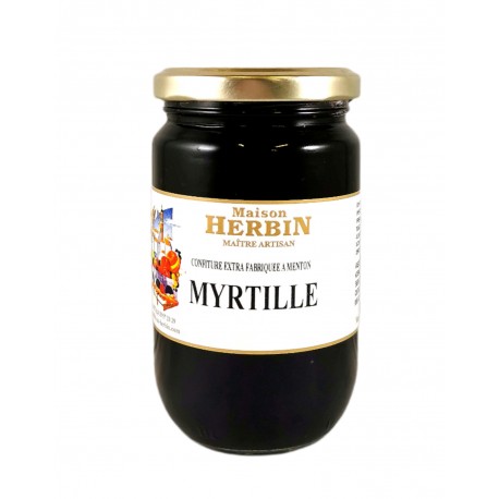 Confiture Artisanale de Myrtille - Maison Herbin