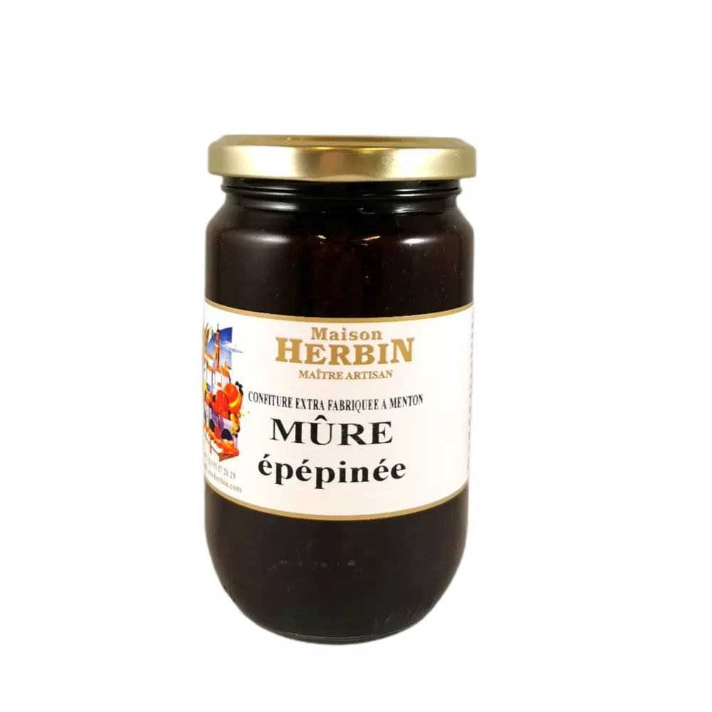 Marmellata di more fatta in casa - Maison Herbin