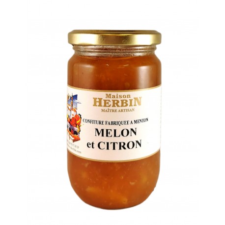 Confiture de Melon et Citron de Menton - Maison Herbin