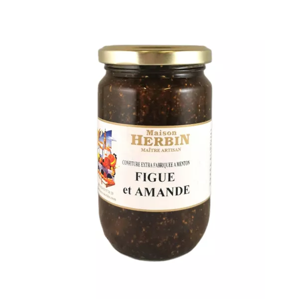 Figue et Amande - confiture artisanale Maison Herbin à Menton