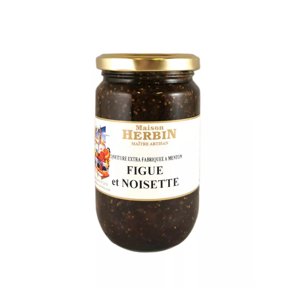 Figue et Noisette - Confiture artisanale Maison Herbin à Menton