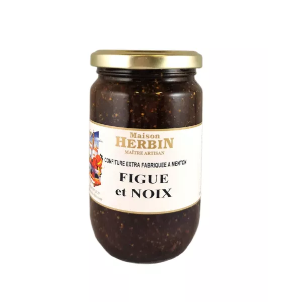 Figue et Noix - confiture artisanale Maison Herbin à Menton