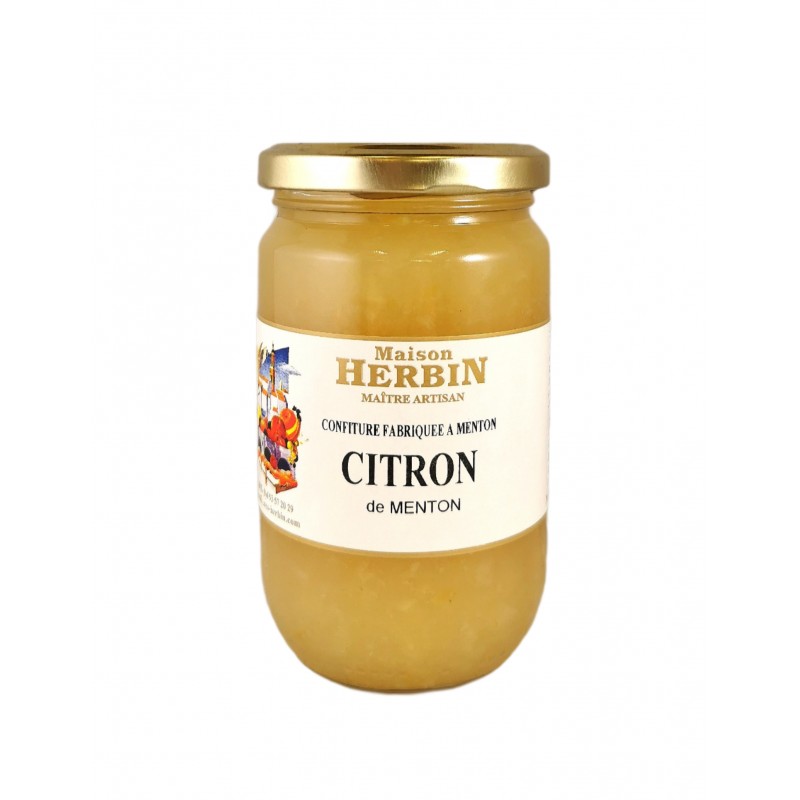 Maison Herbin : Confiture Artisanale de Citron de Menton