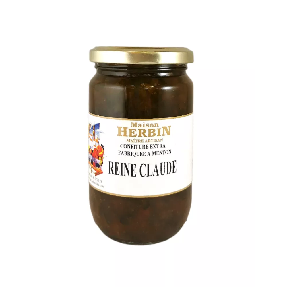 confiture artisanale de Reine Claude - Maison Herbin