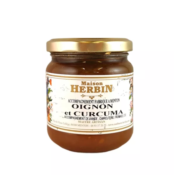 Confit d'oignon et Curcuma