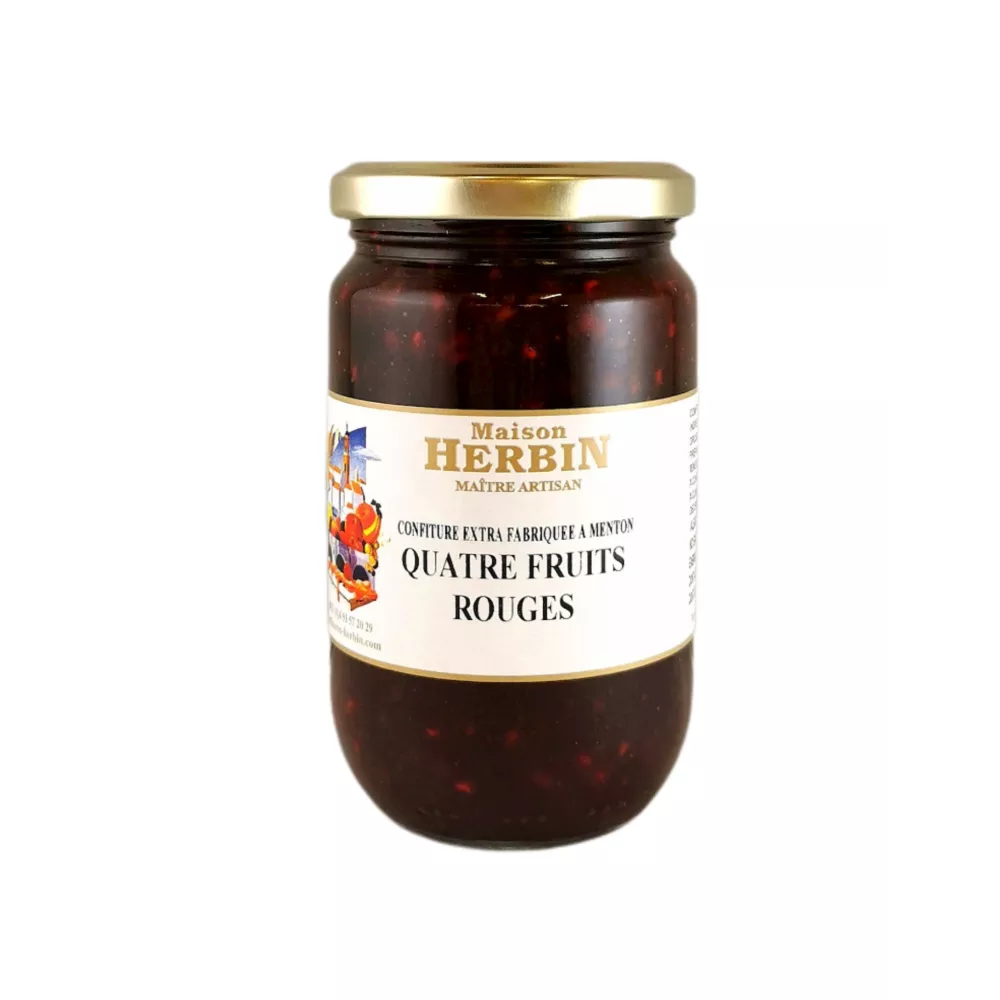 Quatre fruits rouges - Maison Herbin