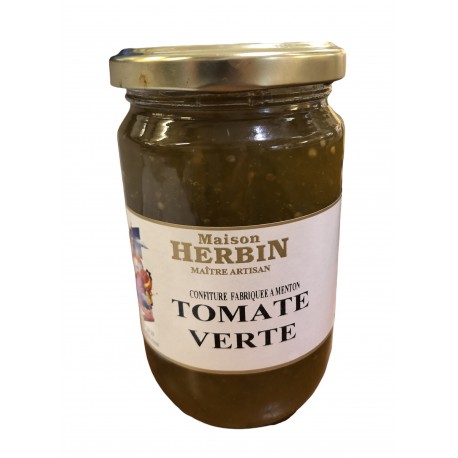 Confiture artisanale de Tomate verte - Maison Herbin