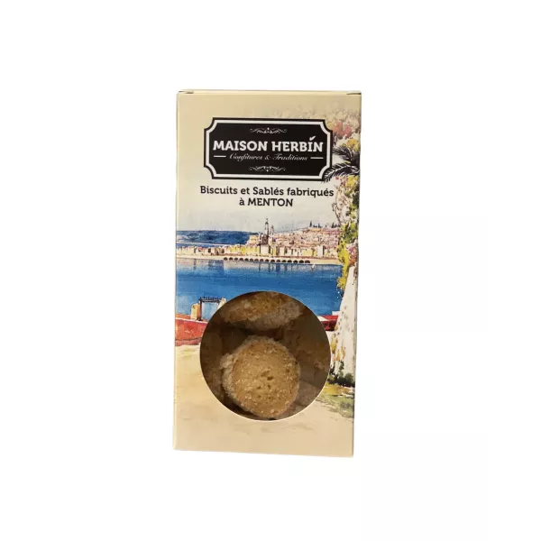 Biscuits au Citron de Menton- 100grs