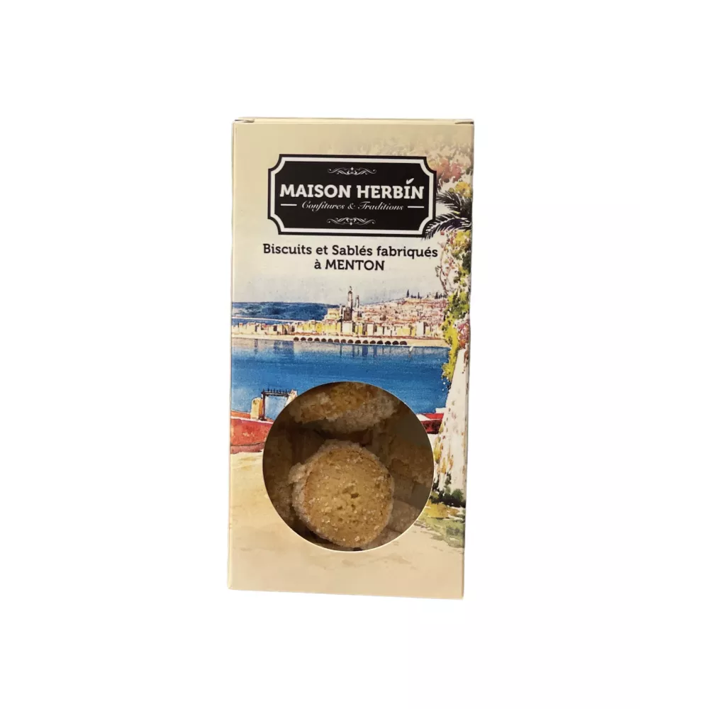 Biscuits au Citron de Menton- 100grs