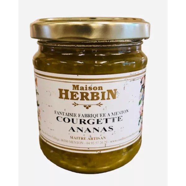 Courgette - Ananas - Confitures Artisanales
