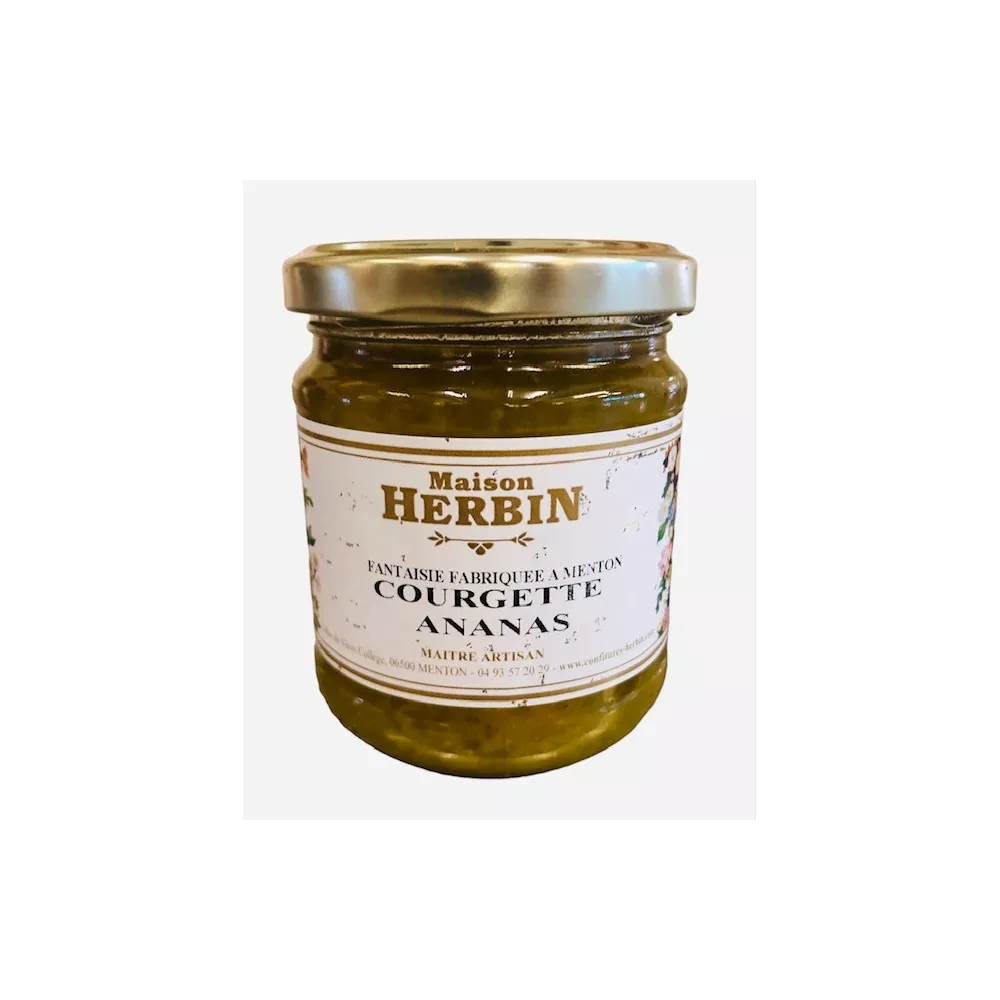 Courgette - Ananas - Confitures Artisanales