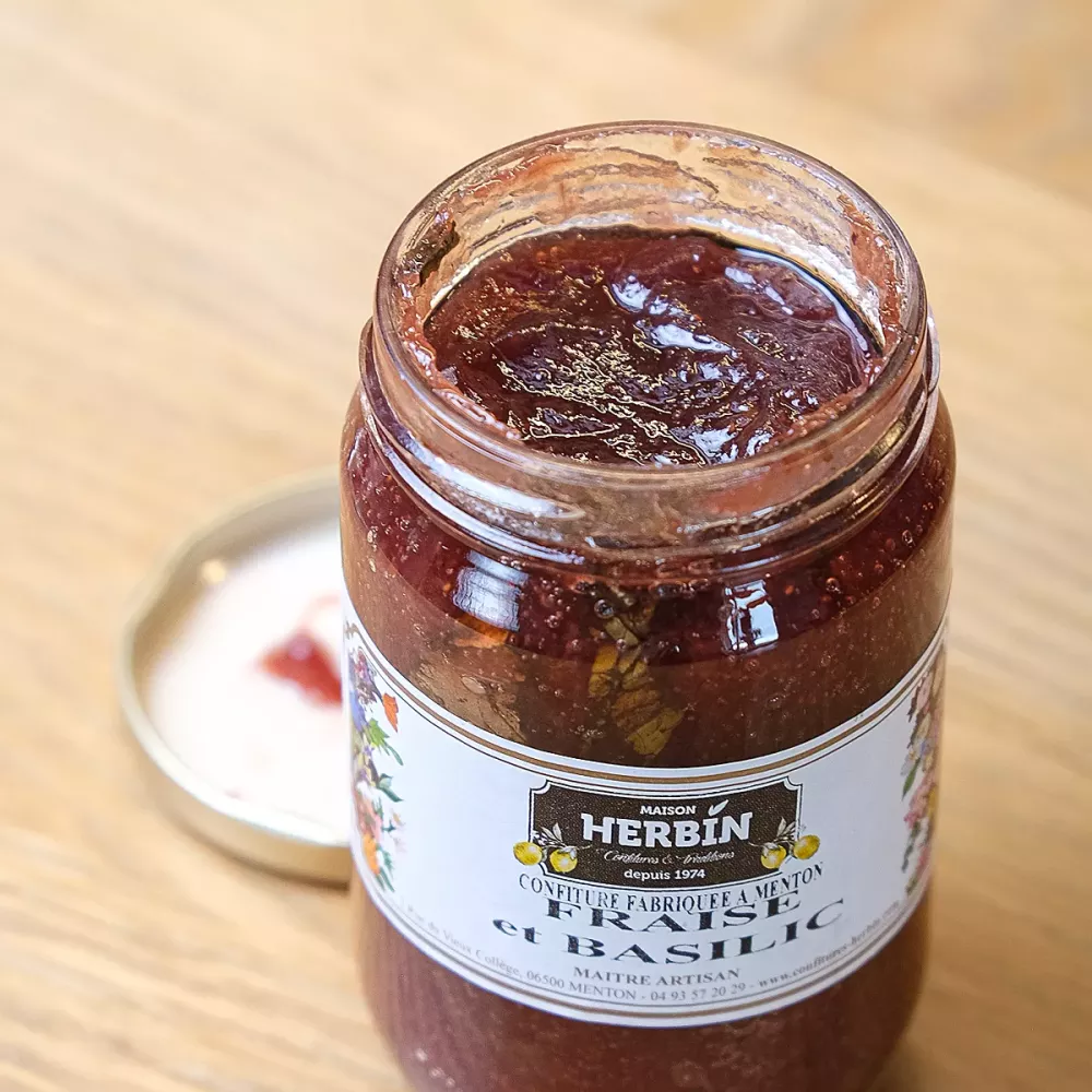 Maison Herbin : Strawberry - Basil homemade Jam