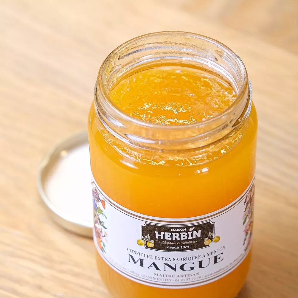Confitures artisanale de Mangue - Maison Herbin