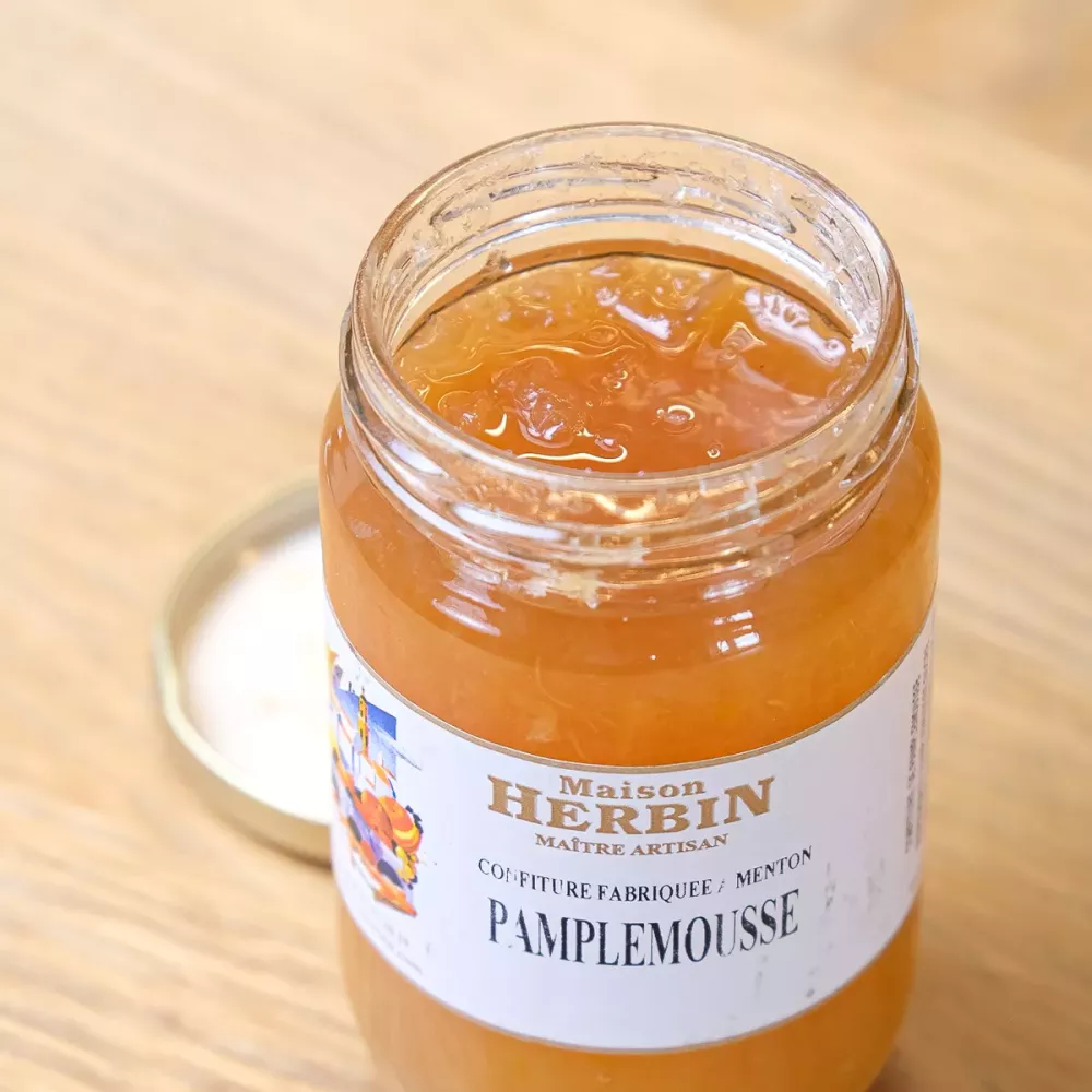 Grapefruit homemade jam by la Maison Herbin