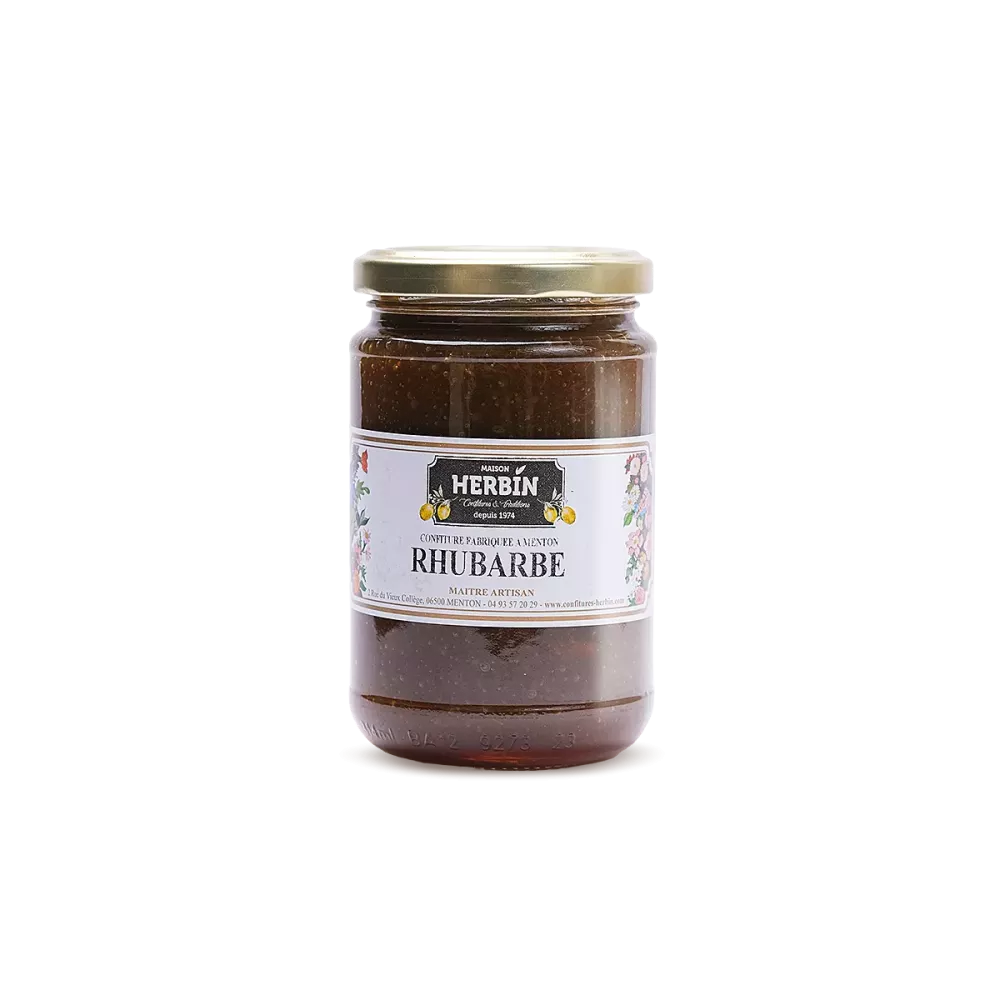 fantaisie artisanale de Rhubarbe - Maison Herbin à Menton