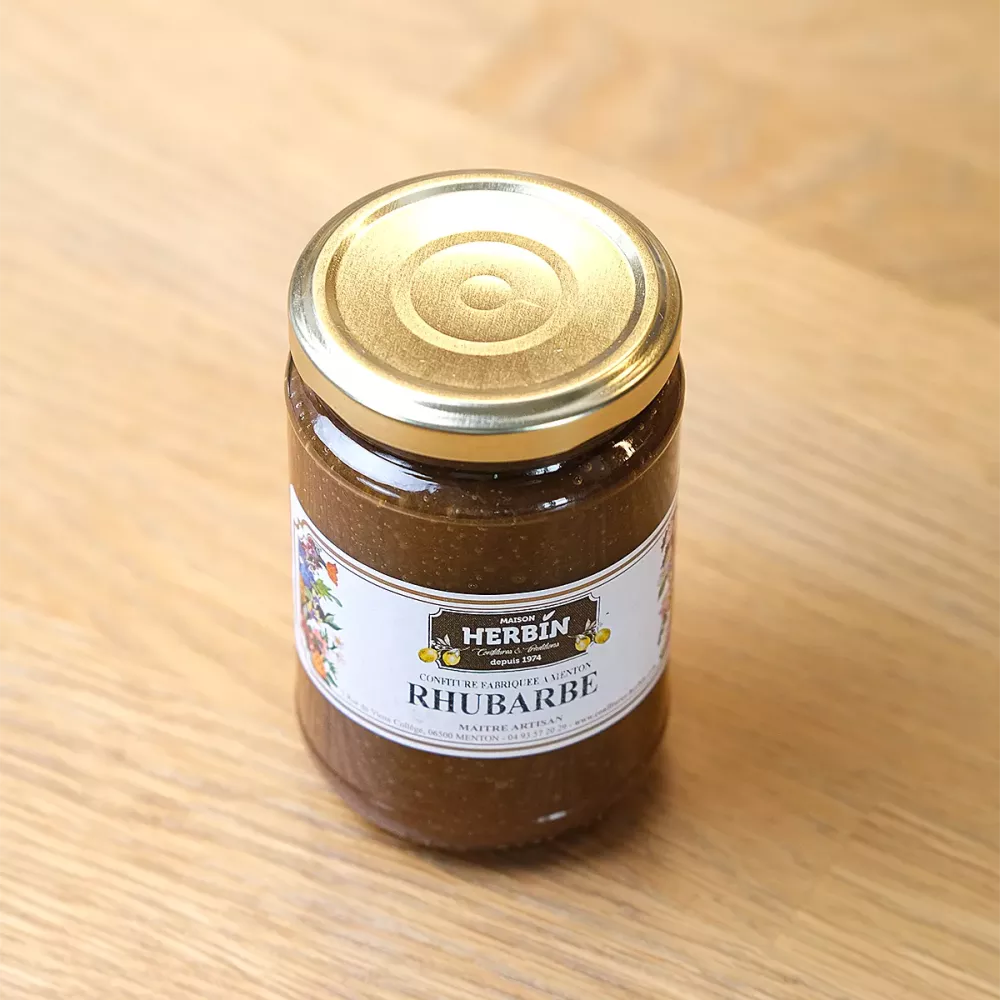 fantaisie artisanale de Rhubarbe - Maison Herbin à Menton