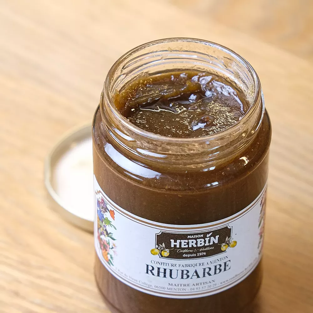 fantaisie artisanale de Rhubarbe - Maison Herbin à Menton