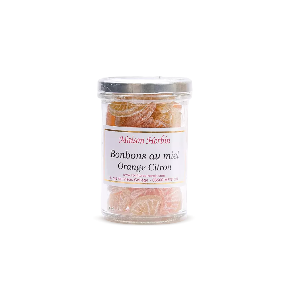 Orange and Lemon Honey candies by La Maison Herbin