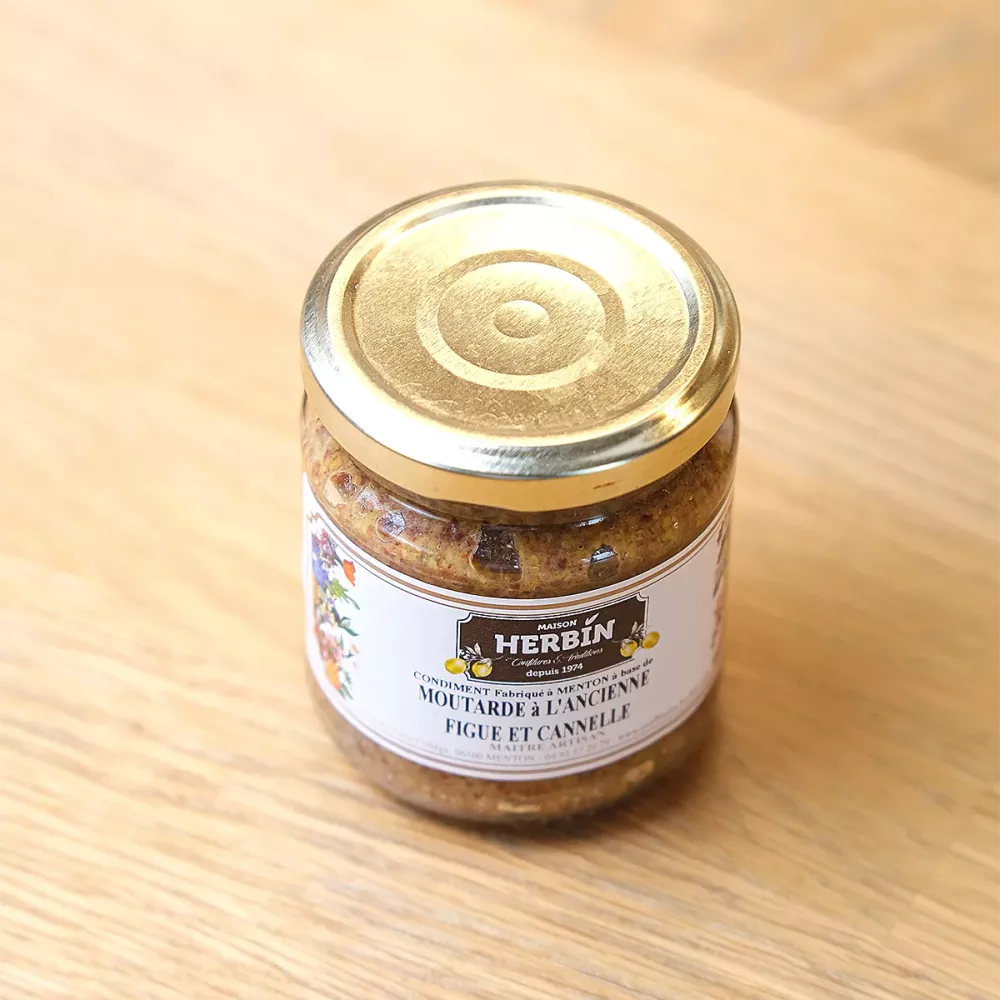 Fig and Cinnamon Mustard