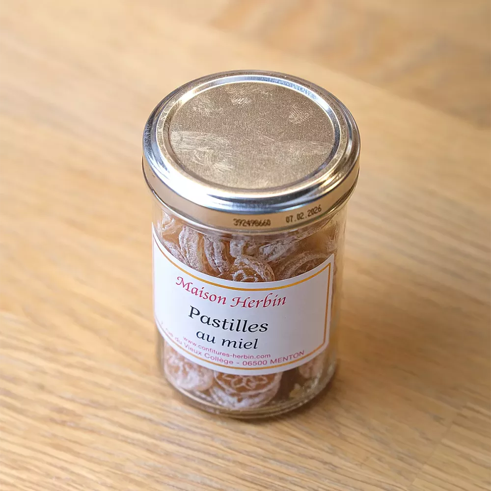 Homemade Honey pastilles from Menton - Maison Herbin