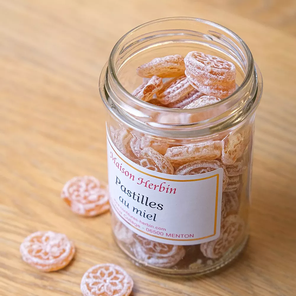 Homemade Honey pastilles from Menton - Maison Herbin