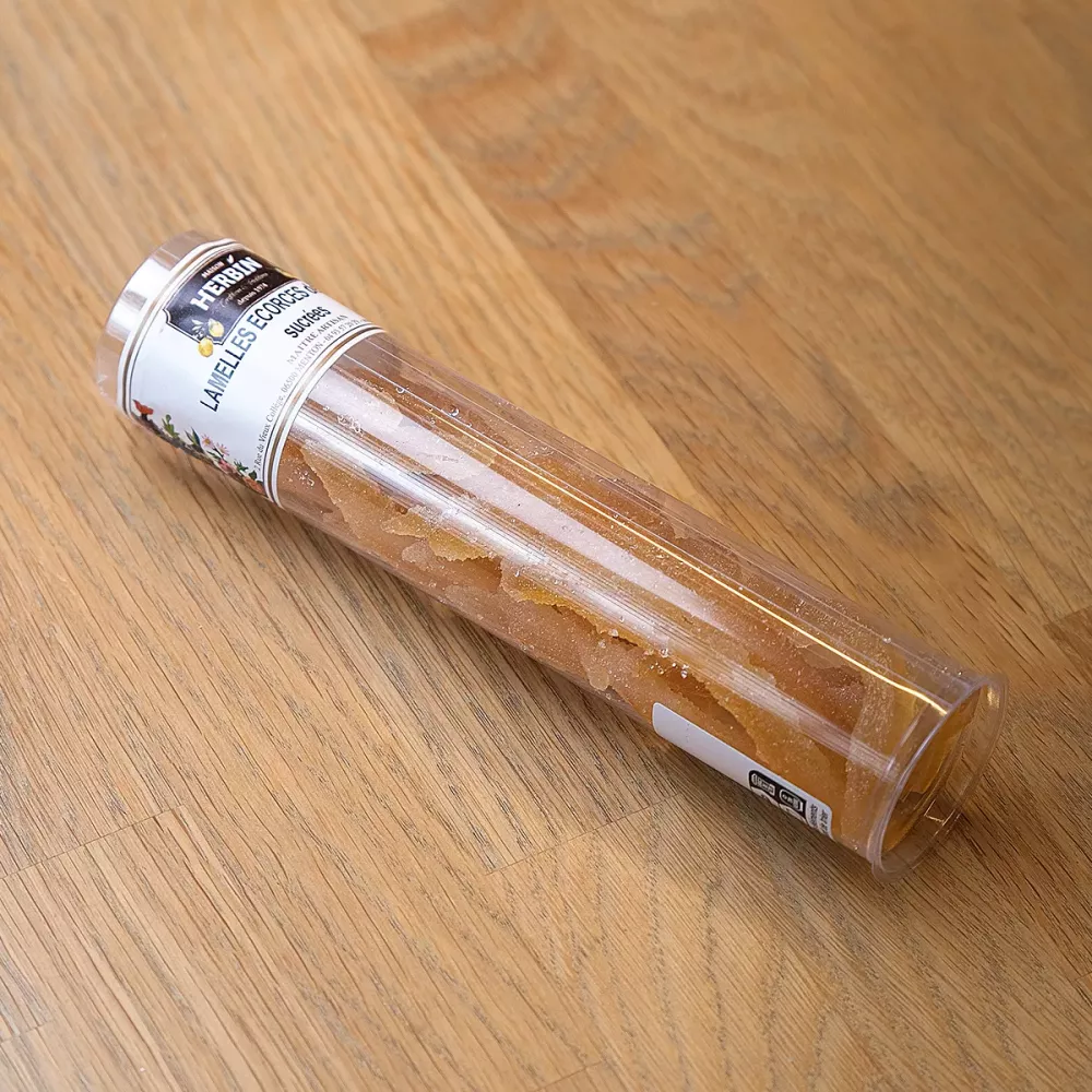 Candied lemon peel by La Maison Herbin in Menton