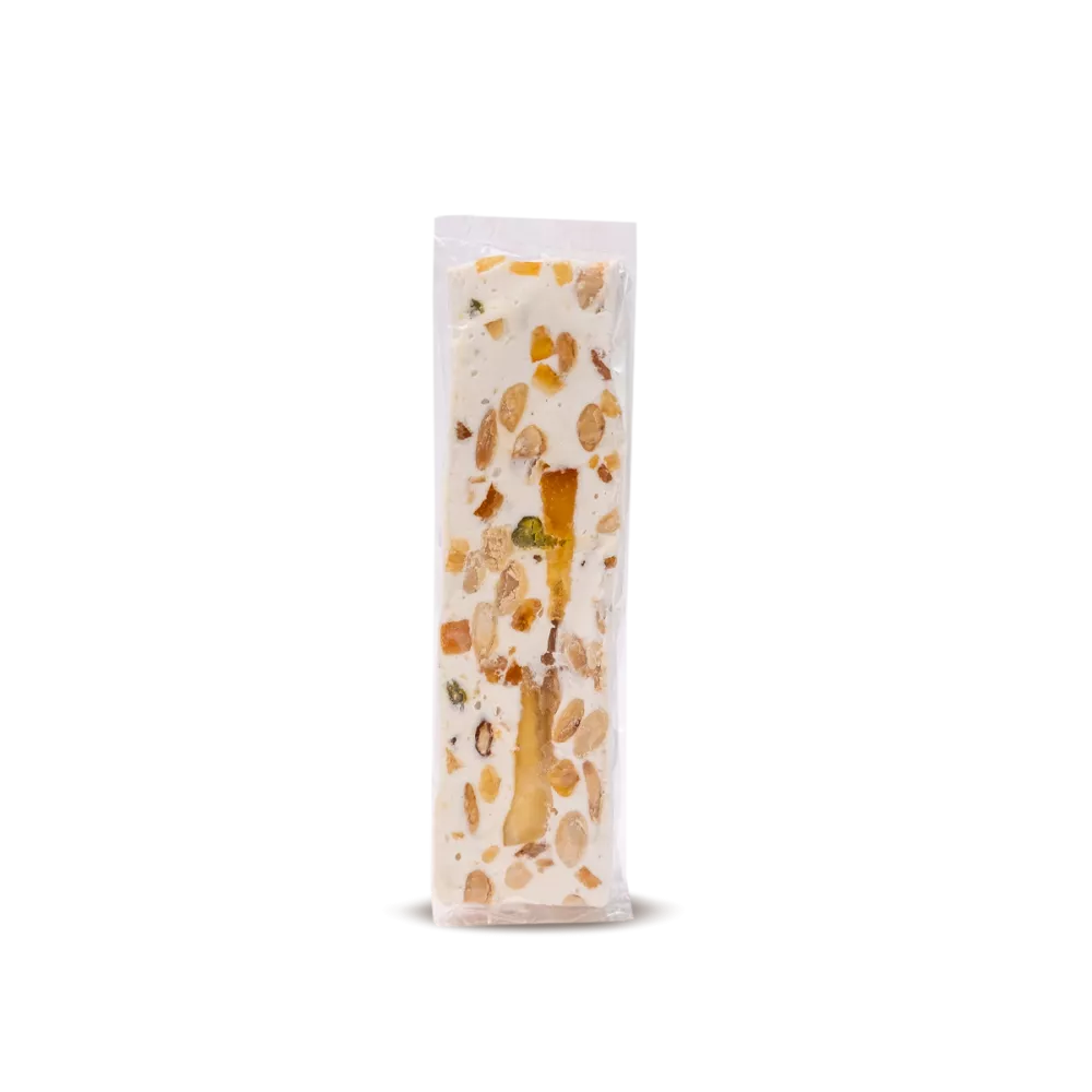 Nougat blanc aux écorces d'Orange et de Citron
