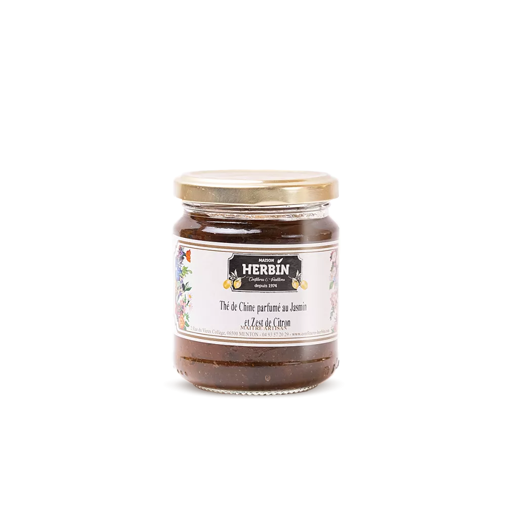 Thé de Chine parfumé au Jasmin et Zeste de Citron - Maison Herbin Thé de Chine parfumé au Jasmin et Zeste de Citron - Maison Herbin