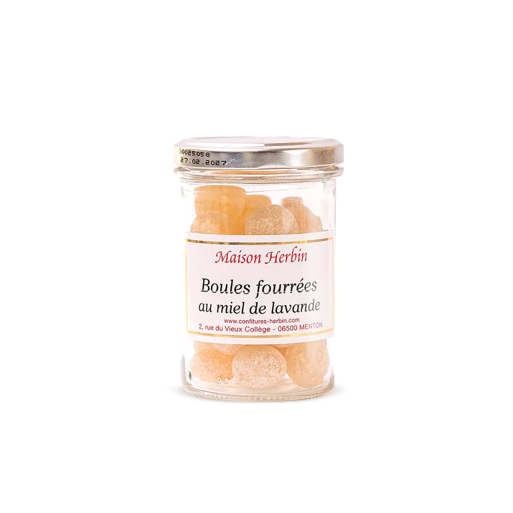 Boules fourrées miel et lavande - Maison Herbin