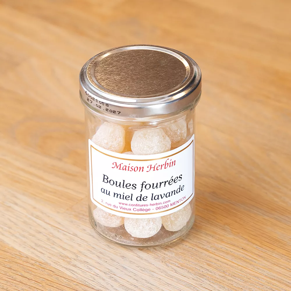 Boules fourrées miel et lavande - Maison Herbin