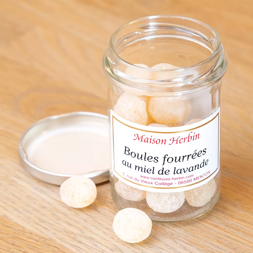 Boules fourrées miel et lavande - Maison Herbin