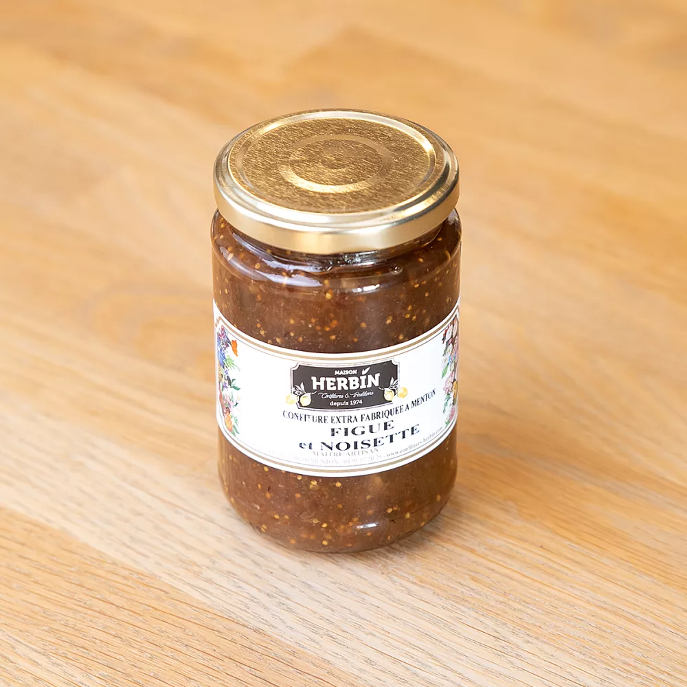 Maison Herbin : confiture artisanale de Figue et Noisette Maison Herbin : confiture artisanale de Figue et Noisette