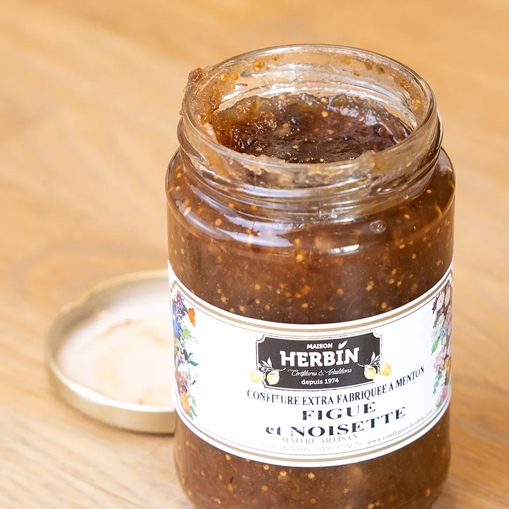 Maison Herbin : confiture artisanale de Figue et Noisette Maison Herbin : confiture artisanale de Figue et Noisette