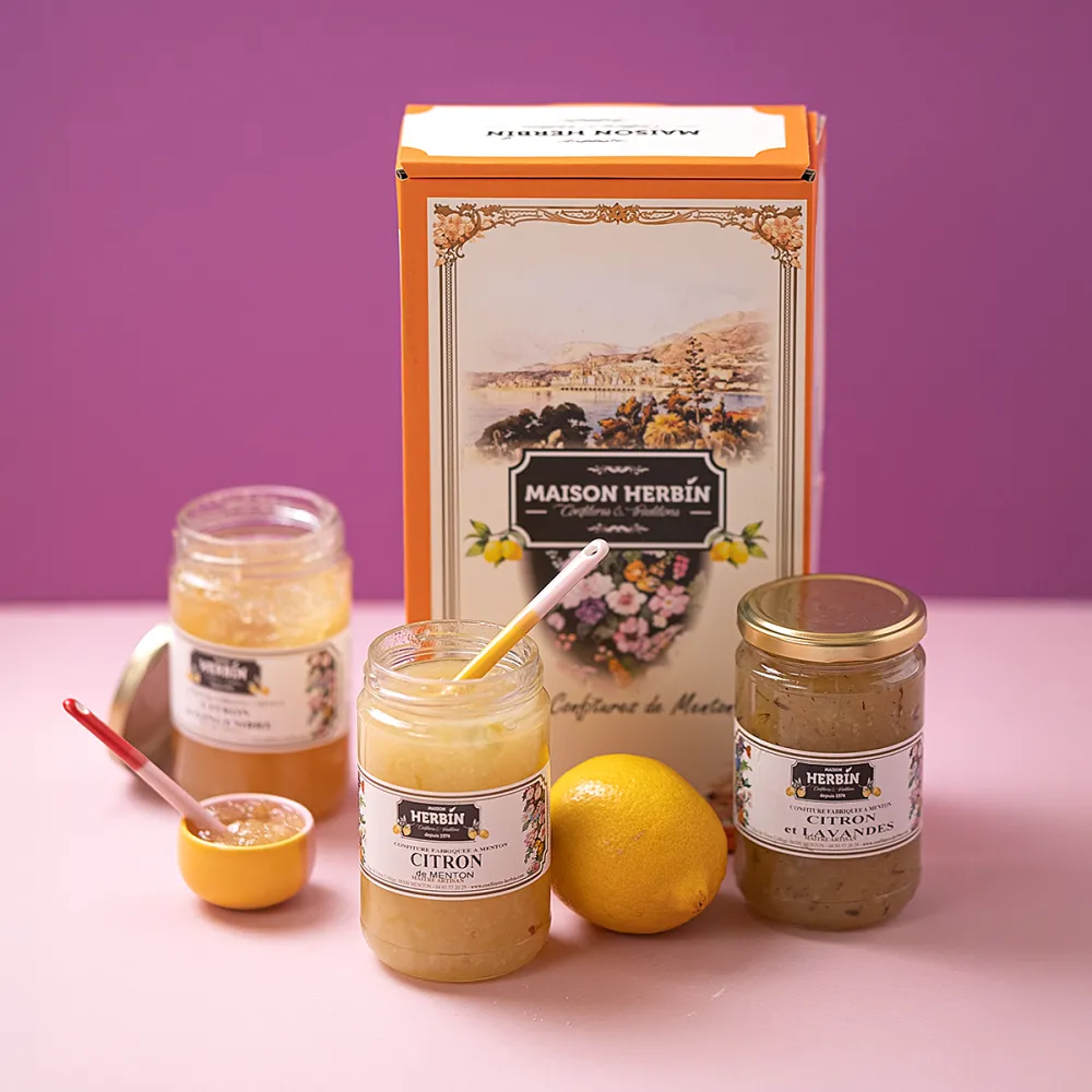 Coffret Trilogie du Citron | Maison Herbin